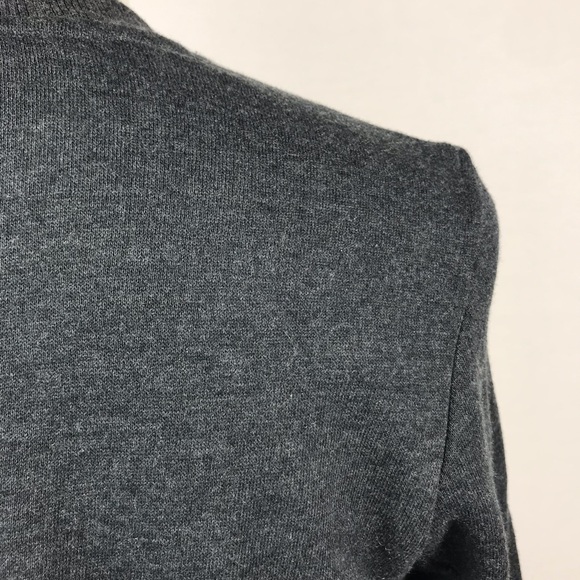 Fabletics Women's Gray Sweatshirt Half Sleeve Tunic - Picture 5 of 13